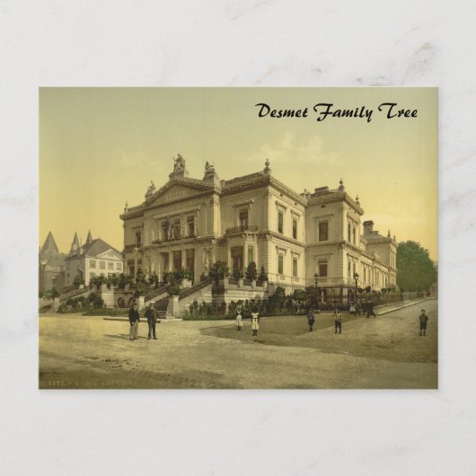 ベルギー，スパ，バス ポストカード (正面)