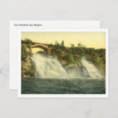 ベルギー,スパ, Coo Waterfalls ポストカード (正面/裏面)