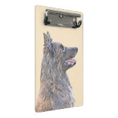 ベルギー·テルヴ絵画ュレンズ-かわいいオリジナル·ドッグアート ミニクリップボード (アングル)