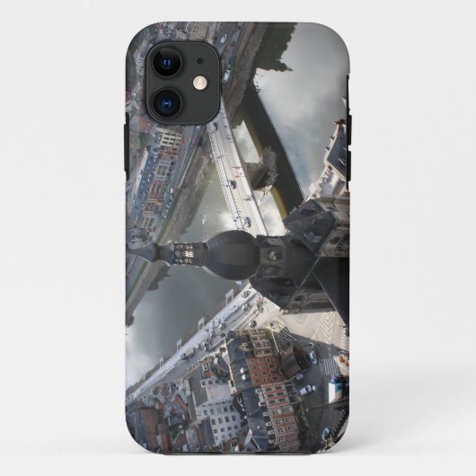 ベルギー、ディナントと川のミューズのビュー Case-Mate iPhoneケース (裏面)