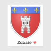 ベルギー・トルナイの紋章 シール (シート)