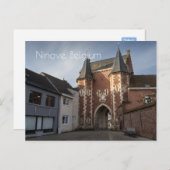 ベルギー，ニヌーブ，シティゲートハウス ポストカード (正面/裏面)