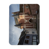 ベルギー，ニヌーブ，シティゲートハウス マグネット (縦)