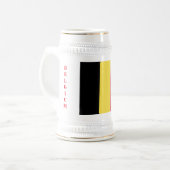 ベルギー ビールジョッキ (正面左)