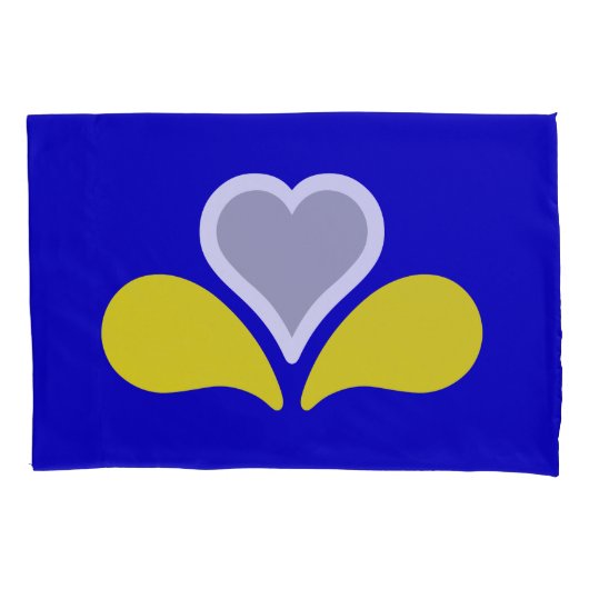 ベルギー・ピローケース・ブリュッセル国旗 枕カバー (正面)