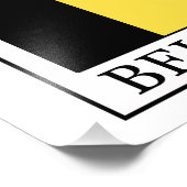 ベルギー フォトプリント            (角)