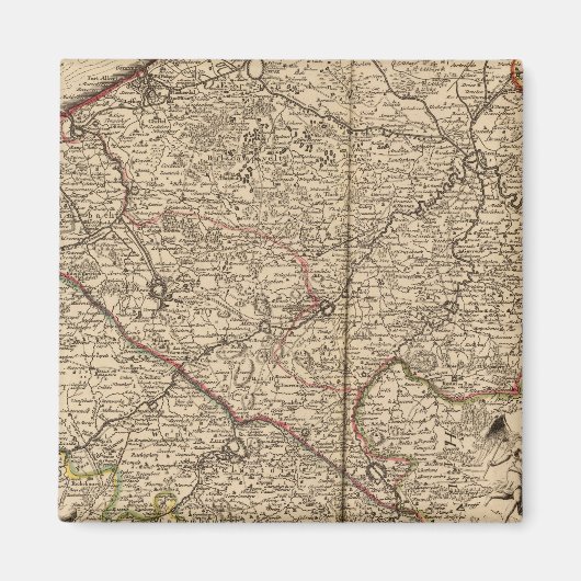 ベルギー、フランス マグネット (正面)