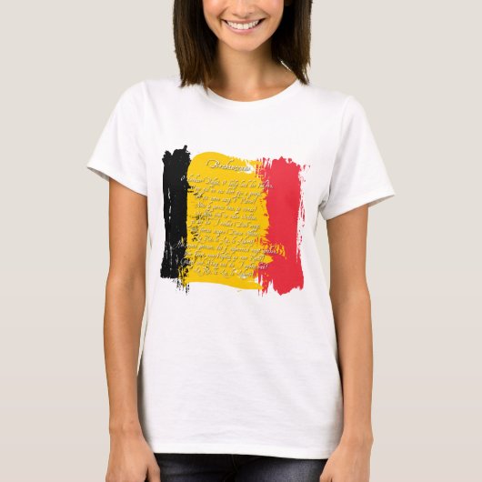 ベルギー – ブラバンソンヌ Tシャツ (正面)