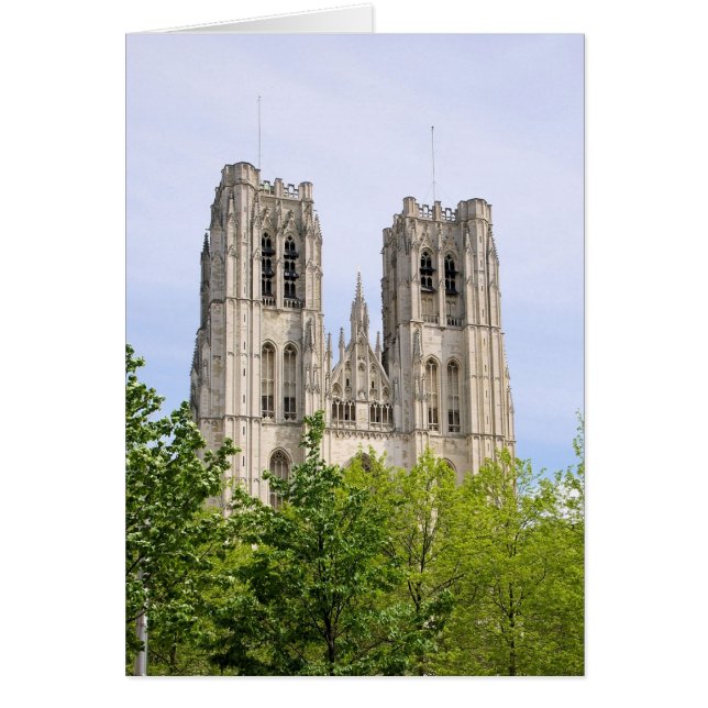 ベルギー，ブリュッセル，セントミシェル&グジュール (正面)