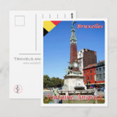 ベルギー – ブリュッセル – フォンテーヌアンスパック –  ポストカード (正面/裏面)