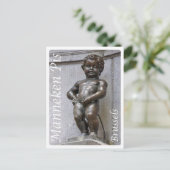 ベルギー – ブリュッセル – ブリュッセル – マンネケンピス –  ポストカード (スタンド正面)