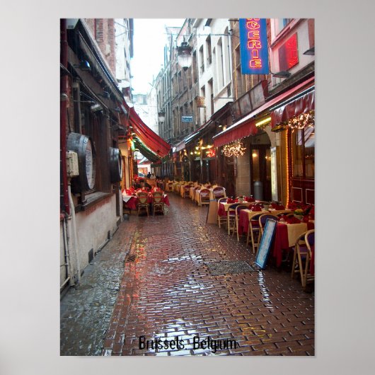 ベルギー,ブリュッセル ポスター (正面)