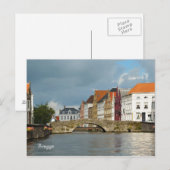 ベルギー，ブルッゲ ポストカード (正面/裏面)