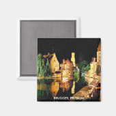 ベルギー,ブルッゲ マグネット (正面/裏面)