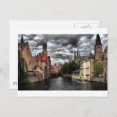 ベルギー，ブルージュ ポストカード (正面/裏面)