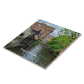 ベルギー、ブルージュ（ラベル） タイル (側面)