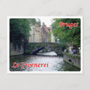 ベルギー – ブルージュ – Le Groenerei - ポストカード