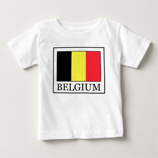 ベルギー ベビーTシャツ (正面)