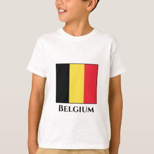 ベルギー(ベルギー)国旗 Tシャツ