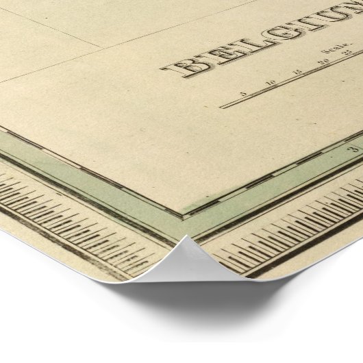 ベルギー ポスター (角)