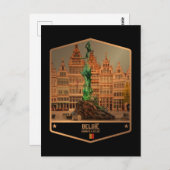 ベルギー ポストカード (正面/裏面)