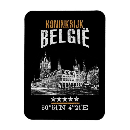 ベルギー マグネット (縦)
