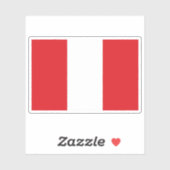 ベルギー・モンズ国旗 シール (シート)