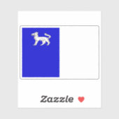 ベルギー，ラルーヴィエール国旗 シール (シート)