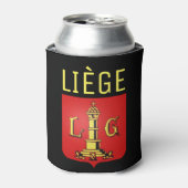 ベルギー，リエージュのコート 缶クーラー (缶正面)