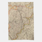 ベルギー、ルクセンブルク キッチンタオル (縦)