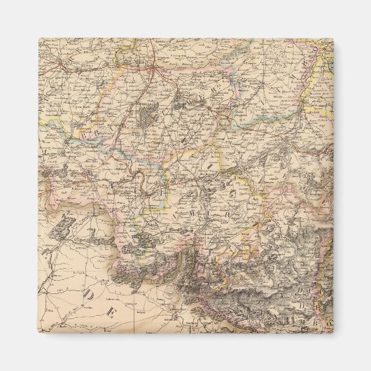 ベルギー、ルクセンブルク マグネット (正面)