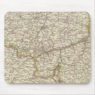 ベルギー·ルクセンブルグ地図 マウスパッド