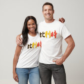 ベルギー-中国のなTシャツの… Tシャツ (ユニセックス)