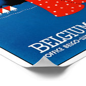 ベルギー：海岸 ポスター (角)