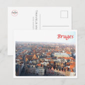 ベルギー – Bruges - Vue Du Beffroi - ポストカード (正面/裏面)
