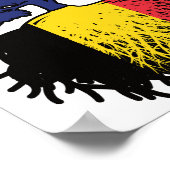 ベルギーBelgian Australian Australia Tree Roots ポスター (角)