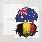 ベルギーBelgian Australian Australia Tree Roots ポストカード (正面/裏面)
