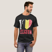 ベルギーI love Belgium Tシャツ (正面フル)