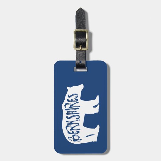 ベルクシアーズベア ラゲッジタグ (正面縦)