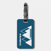 ベルクシャーの山にいるほうがいい ラゲッジタグ (裏面縦)