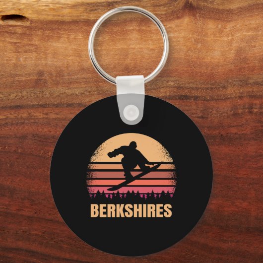ベルクシャーレスマチェッツスノーボーディングアウトドアMa 80s キーホルダー (正面)