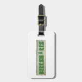 ベルクシャー ラゲッジタグ (正面縦)