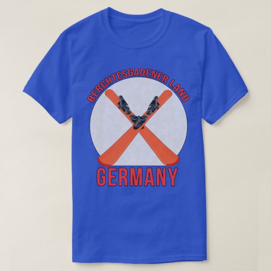 ベルクテッサデンランドドイツ Tシャツ (デザイン正面)