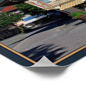 ベルクテッサーガーデン – バイエルンバイクもしくは自転車に乗る人 ポスター (角)