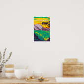 ベルクテッサーデン国立公園ドイツヴィンテージ ポスター (キッチン)