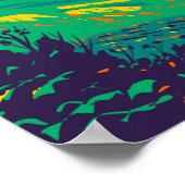 ベルクテッサーデン国立公園ドイツヴィンテージ ポスター (角)