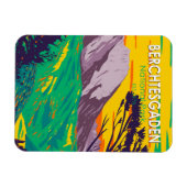 ベルクテッサーデン国立公園ドイツヴィンテージ マグネット (横)