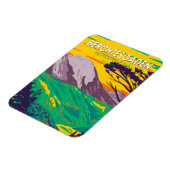 ベルクテッサーデン国立公園ドイツヴィンテージ マグネット (左側)