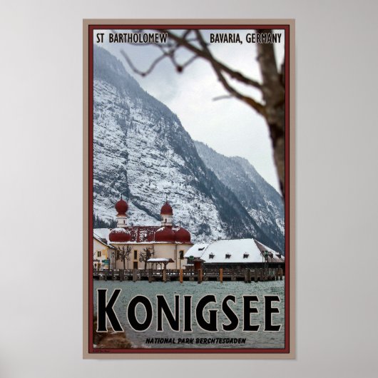 ベルクテッサーデン – セントバーソロミュー ポスター (正面)