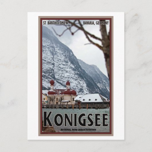 ベルクテッサーデン – セントバーソロミュー ポストカード (正面)